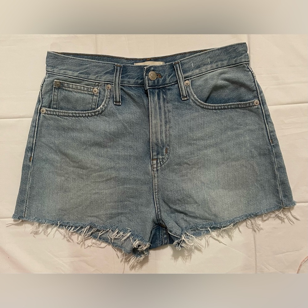 Madewell Jeans Blue Denim Short size 27 - Picture 1 of 14